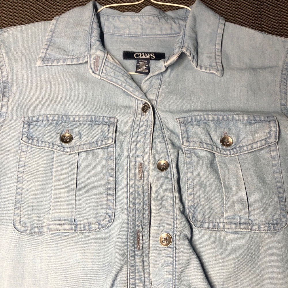 Chaps jean dress